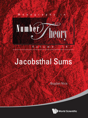 cover image of Jacobsthal Sums